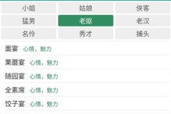 古代人生客栈老妪喜欢什么宴席？老妪喜好宴席一览